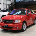 Red Ford F150 Lightning