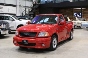 Red Ford F150 Lightning