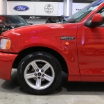 Red Ford F150 Lightning