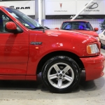 Red Ford F150 Lightning